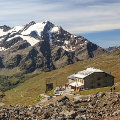 Il rifugio Pizzini in estate